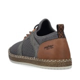 Pantofi Rieker, model B5252, pentru vara, culoare gri - Img 3