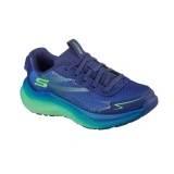 Pantofi Skechers MAX CUSHIONING, brant din spuma cu memorie, culoare albastra