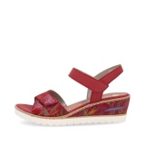 Sandale Remonte, model R6252, culoare rosie - Img 2
