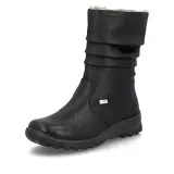 Cizme Rieker, model Z7171-02, impermeabile, imblanite, culoare neagra