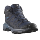 Ghete Salomon X-Ultra 360 Mid , impermeabile, Gore-tex, culoare albastra