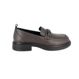 Pantofi Anna Viotti, model 5189, talpa flexibila, culoare gri - Img 4