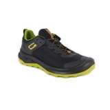Pantofi Grisport, model 15409, talpa Vibram, culoare negru cu verde