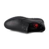 Pantofi Otter, model 556, culoare neagra, talpa flexibila - Img 4