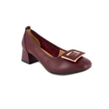 Pantofi Pass, model 11, culoare bordo