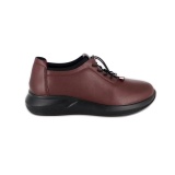 Pantofi Pass, model 4, talpa flexibila, culoare bordo - Img 3