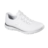 Pantofi Skechers Summits, brant din spuma cu memorie, culoare alba