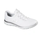 Pantofi Skechers Summits, brant din spuma cu memorie, culoare alba