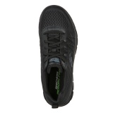 Pantofi Skechers Track Moulton, brant din spuma cu memorie, culoare neagra - Img 3