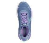 Pantofi Skechers Wave, culoare albastra cu mov - Img 3