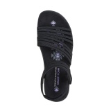 Sandale Skechers Reggae Slim, culoare neagra - Img 3