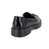 Pantofi Formazione, model 10690, talpa flexibila, culoare neagra - Img 3