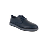 Pantofi Goretti, model 301, talpa flexibila, culoare albastru inchis