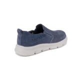 Pantofi Otter, model 11C, pentru vara, talpa flexibila, culoare albastra - Img 2