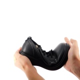 Pantofi Pass, model J97, talpa flexibila, culoare neagra - Img 5