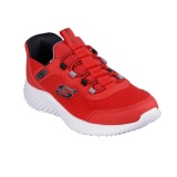 Pantofi Skechers Bounder, brant din spuma cu memorie, tehnologie Slip-In, culoare rosie