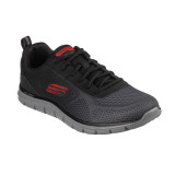 Pantofi Skechers Ripkent, talpa din spuma cu memorie, culoare gri