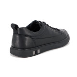 Pantofi sport Otter, model 19A, culoare neagra, talpa flexibila - Img 3