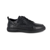 Pantofi sport Otter, model J5, culoare neagra, talpa flexibila - Img 3