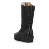 Cizme Rieker, model Y4656, imblanite, culoare neagra - Img 3