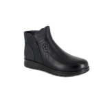 Ghete Berliner, model M001, captusite, talpa flexibila, culoare neagra