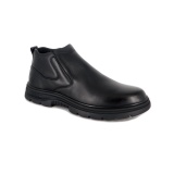 Ghete Mels, model 8157, captusite, culoare neagra, talpa flexibila