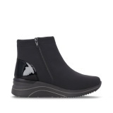 Ghete Remonte, model D0T73, impermeabile, culoare neagra - Img 3