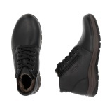 Ghete Rieker, model 03652, blana naturala, culoare neagra - Img 5