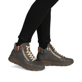Ghete Rieker, model N1305, impermeabile, culoare gri - Img 3