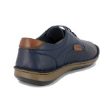 Pantofi Goretti, model 9506, culoare albastru inchis - Img 2