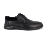 Pantofi Otter, model 555, culoare neagra, talpa flexibila - Img 2