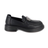 Pantofi Pass, model 12, culoare neagra - Img 2
