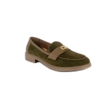 Pantofi Pass, model 13B, talpa flexibila, culoare verde