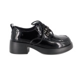 Pantofi Pass, model X49, culoare neagra - Img 2