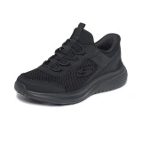 Pantofi Skechers Bounder Pro, brant din spuma cu memorie, tehnologie Slip-In, culoare neagra