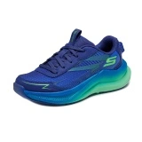 Pantofi Skechers MAX CUSHIONING, brant din spuma cu memorie, culoare albastra - Img 4