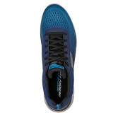 Pantofi Skechers Ripkent, brant din spuma cu memorie, culoare albastra - Img 3