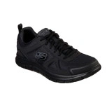 Pantofi Skechers Track Scloric, brant din spuma cu memorie, culoare neagra