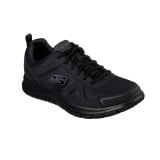 Pantofi Skechers Track Scloric, talpa din spuma cu memorie, culoare neagra