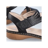 Sandale Rieker, model 65964, culoare neagra - Img 5