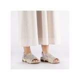 Sandale Rieker, model 66248, culoare albastra - Img 3