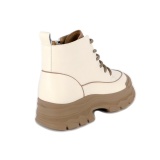 Ghete Franco Gerardo, model 6575, culoare crem - Img 3