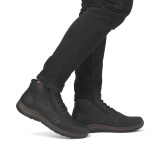 Ghete Rieker, model 03652, blana naturala, culoare neagra - Img 6
