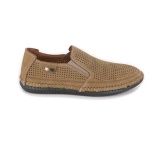 Pantofi Goretti, model 176, talpa flexibila, culoare bej - Img 2