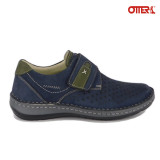 Pantofi Otter 9583, pentru vara, culoare albastra - Img 2