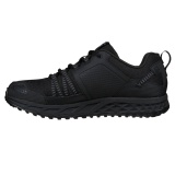 Pantofi Skechers Escape Plan, hidrofobizati, brant din spuma cu memorie, culoare neagra - Img 4