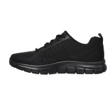 Pantofi Skechers Track Moulton, brant din spuma cu memorie, culoare neagra - Img 4