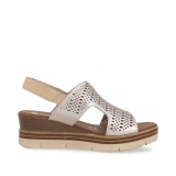 Sandale Remonte, model D2L56, culoare argintie - Img 3