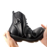 Ghete Formazione, model 1935, captusite, talpa flexibila din silicon, culoare neagra - Img 6