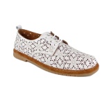 Pantofi Anna Viotti, model 203, pentru vara, culoare alba